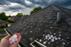 Hail Damage Roof Insurance Claim 1