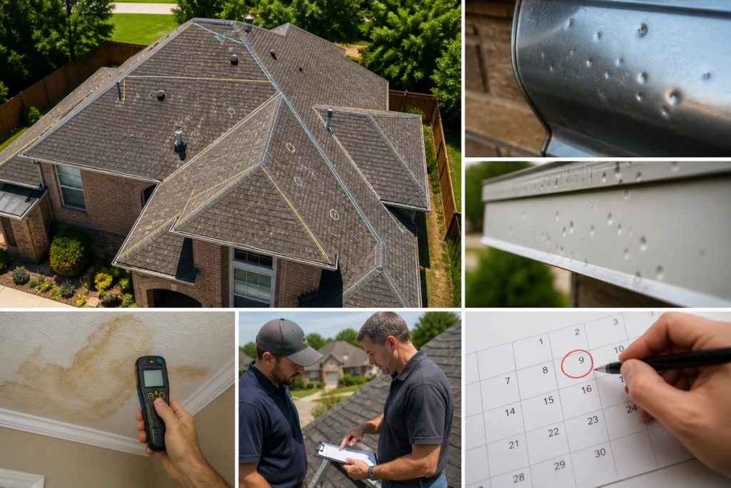 Hail Damage Roof Insurance Claim 5